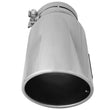 Load image into Gallery viewer, aFe MACH Force-Xp 5in Inlet x 7in Outlet x 15in length 304 Stainless Steel Exhaust Tip - Installation View