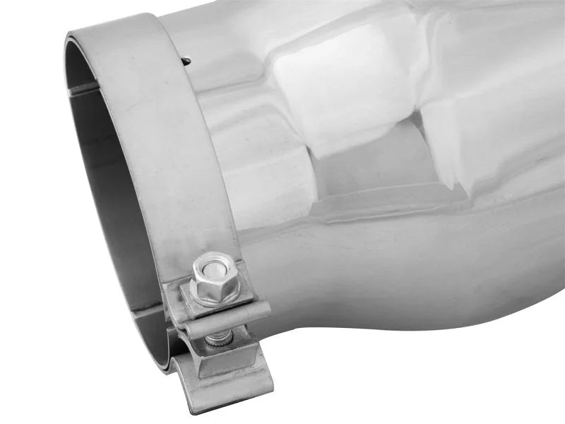 aFe MACH Force-Xp 5in Inlet x 7in Outlet x 15in length 304 Stainless Steel Exhaust Tip - Additional View 5