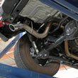 Load image into Gallery viewer, aFe MACH Force-Xp Axle-Back Exhaust System w/Polished Tip 18-20 Jeep Wrangler L4-2.0T / V6-3.6L - Side View