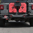 Load image into Gallery viewer, aFe MACH Force-Xp Axle-Back Exhaust System w/Polished Tip 18-20 Jeep Wrangler L4-2.0T / V6-3.6L - Installation View