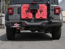 Load image into Gallery viewer, aFe MACH Force-Xp Axle-Back Exhaust System w/Polished Tip 18-20 Jeep Wrangler L4-2.0T / V6-3.6L - Installation View