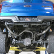 Load image into Gallery viewer, aFe MACH Force-Xp Cat-Back Exhaust w/Dual Hi-Tuck Tips Black 17-18 Ford F-150 Raptor V6-3.5L (tt) - Back View