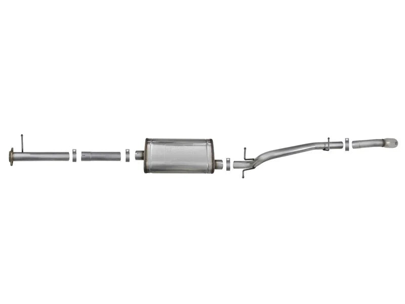 aFe MACH Force-Xp Hi-Tuck 3in. 409 SS C/B Exhaust 15-18 GM Colorado L4-2.5L/V6-3.6L - Polished Tip - Additional View 6