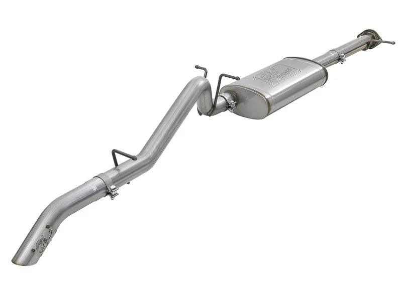 aFe MACH Force-Xp Hi-Tuck 3in. 409 SS C/B Exhaust 15-18 GM Colorado/Canyon L4-2.5L/V6-3.6L - Raw Tip - Main Product View
