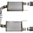 Load image into Gallery viewer, aFe MACH Force Xp SS Axle Back Exhaust System w/ Carbon Fiber Tips 15-17 Ford Mustang GT V8-5.0L - Back View