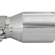Load image into Gallery viewer, aFe MACH Force-Xp Univ 304 SS Double-Wall Clamp-On Exhaust Tip - Polished - 3in Inlet - 4.5in Outlet - Additional View 5
