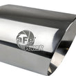 Load image into Gallery viewer, aFe MACH Force-Xp Univ 304 SS Double-Wall Clamp-On Exhaust Tip - Polished - 3in Inlet - 4.5in Outlet - Installation View