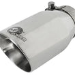 Load image into Gallery viewer, aFe MACH Force-Xp Universal 304 SS Single-Wall Clamp-On Exhaust Tip - Polished - Main Product View