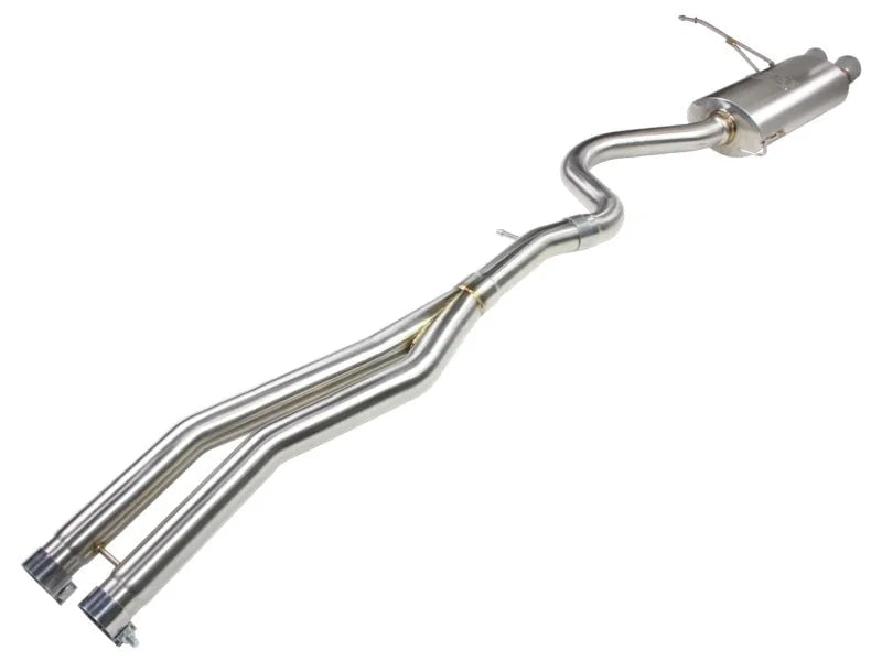 aFe MACHForce Exhaust Cat-Back SS-304 w/ Polished Tips 07-13 BMW 328i (E92/93) L6 3.0L Non-Turbo - Additional View 7