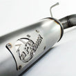 Load image into Gallery viewer, aFe MACHForce XP 07-17 Jeep Wrangler V6-3.6/3.8L 409 SS 2.5in Axle-Back Exhaust - Side View