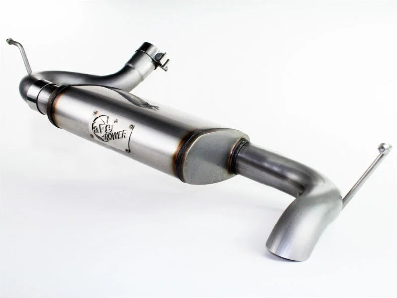 aFe MACHForce XP 07-17 Jeep Wrangler V6-3.6/3.8L 409 SS 2.5in Axle-Back Exhaust - Additional View 7