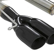 Load image into Gallery viewer, aFe MACHForce XP 08-13 BMW 135i L6-2.0L N54/N55 3in. 304 SS Axle-Back Exhaust w/Black Tips - Installation View