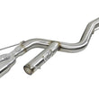 Load image into Gallery viewer, aFe MACHForce XP 08-13 BMW 135i L6-2.0L N54/N55 3in. 304 SS Axle-Back Exhaust w/Polished Tips - Main Product View