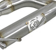 Load image into Gallery viewer, aFe MACHForce XP 08-13 BMW 135i L6-2.0L N54/N55 3in. 304 SS Axle-Back Exhaust w/Polished Tips - Side View