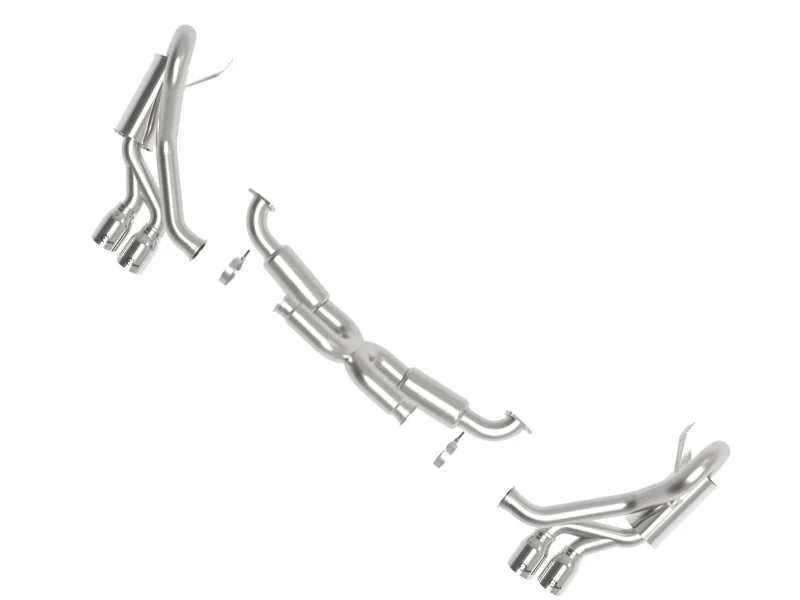 aFe MACHForce XP 12-16 Porsche 911 Carrera H6-3.8L SS-304 Cat-Back Exhaust w/ Polished Quad Tips - Additional View 5
