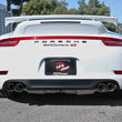 Load image into Gallery viewer, aFe MACHForce XP 12-16 Porsche 911 Carrera H6-3.8L SS-304 Cat-Back Exhaust w/Carbon Fiber Tips - Side View