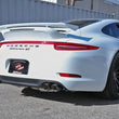Load image into Gallery viewer, aFe MACHForce XP 12-16 Porsche 911 Carrera H6-3.8L SS-304 Cat-Back Exhaust w/Carbon Fiber Tips - Back View