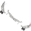 Load image into Gallery viewer, aFe MACHForce XP 12-16 Porsche 911 Carrera H6-3.8L SS-304 Cat-Back Exhaust w/Carbon Fiber Tips - Installation View