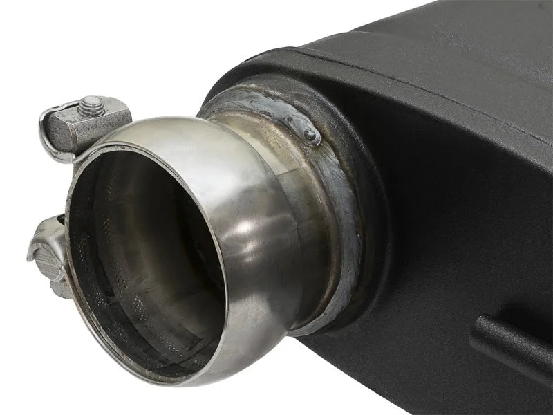 aFe MACHForce XP 12-17 Jeep Grand Cherokee WK2 SRT8 V8-6.4L 304SS Cat-Back Exhaust System - Back View