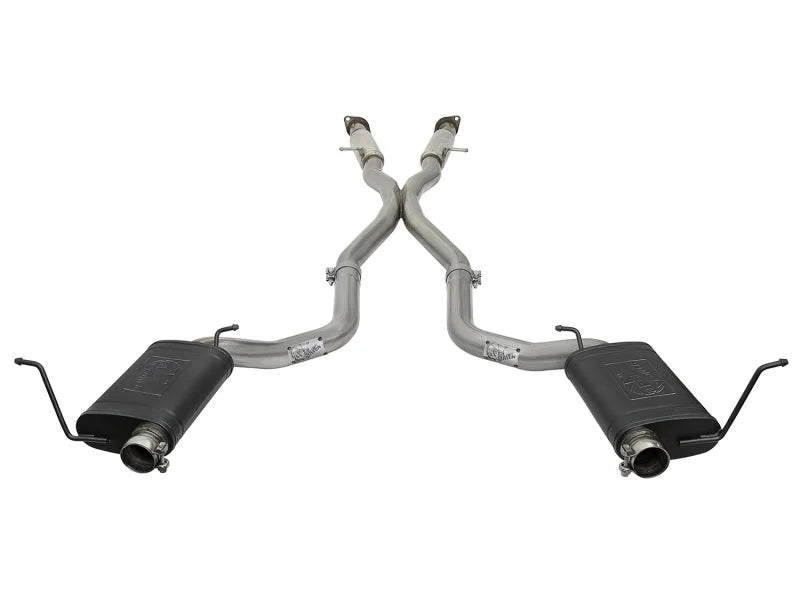 aFe MACHForce XP 12-17 Jeep Grand Cherokee WK2 SRT8 V8-6.4L 304SS Cat-Back Exhaust System - Additional View 7