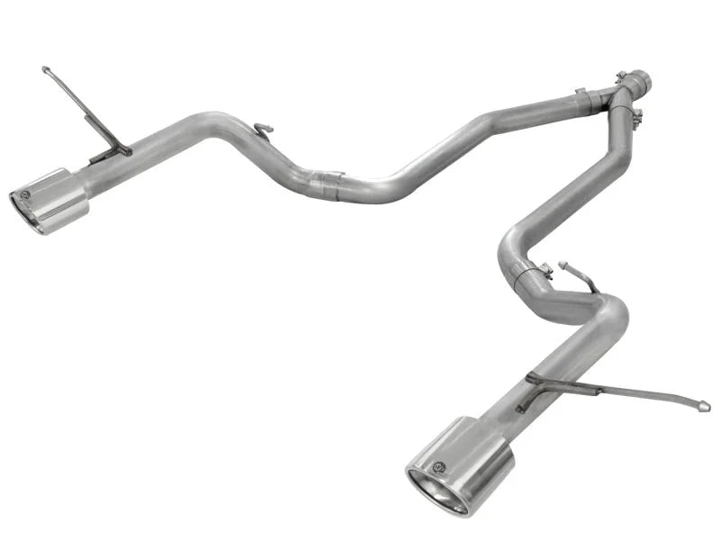 aFe MACHForce XP 14+ Jeep Grand Cherokee V6 3.0L (td) 2.5in DPF-Back 409SS Exhaust w/o Resonators - Main Product View