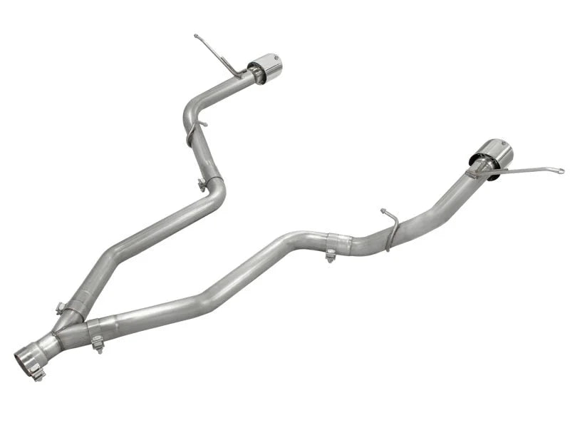 aFe MACHForce XP 14+ Jeep Grand Cherokee V6 3.0L (td) 2.5in DPF-Back 409SS Exhaust w/o Resonators - Additional View 5