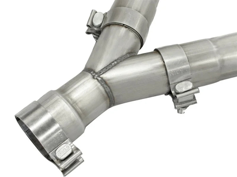 aFe MACHForce XP 14+ Jeep Grand Cherokee V6 3.0L (td) 2.5in DPF-Back 409SS Exhaust w/Resonators - Additional View 6