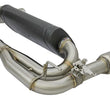 Load image into Gallery viewer, aFe MACHForce XP 16-17 BMW 340i/iX 440i/iX L6-3.0L (t) SS Axle-Back Exhaust w/Polished Tips - Side View