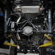 Load image into Gallery viewer, aFe MACHForce XP 18-20 Jeep Wrangler (JL) L4-2.0L (t) 3in 409 SS Cat-Back Hi-Tuck Exhaust - Side View