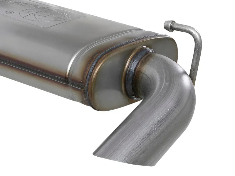 aFe MACHForce XP 18-20 Jeep Wrangler (JL) L4-2.0L (t) 3in 409 SS Cat-Back Hi-Tuck Exhaust - Additional View 6