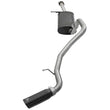 Load image into Gallery viewer, aFe MACHForce XP 2-1/2in 304 SS Cat Back Exhaust w/ Black Tips 2001-2016 Nissan Patrol (Y61) 4.8L - Side View