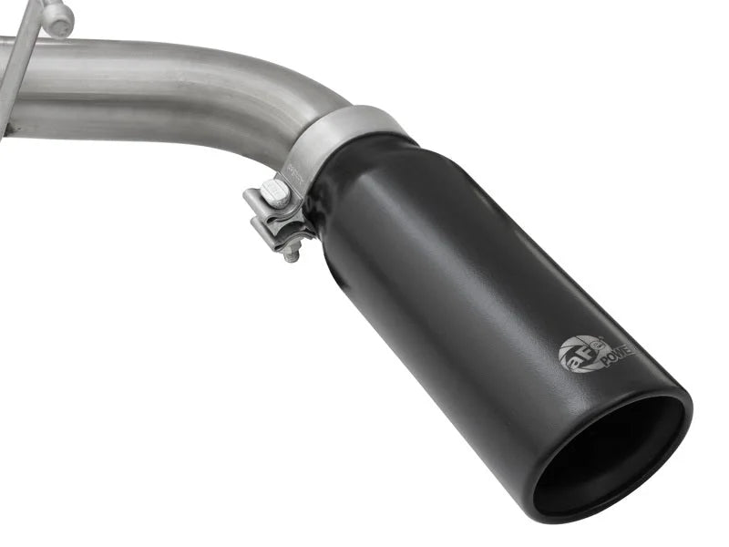 aFe MACHForce XP 2-1/2in 304 SS Cat Back Exhaust w/ Black Tips 2001-2016 Nissan Patrol (Y61) 4.8L - Additional View 5