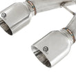 Load image into Gallery viewer, aFe MACHForce XP 2-1/2in SS-304 Cat-Back Exhausts w/ Polished Dual Tips 2008 VW Golf R32 V6-3.2L MKV - Additional View 7