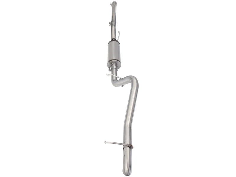 aFe MACHForce XP 2-1/2in SS-409 Cat-Back Exhausts w/ 18in Muffler 07-17 Jeep Wrangler V6-3.6L - Additional View 5
