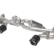 Load image into Gallery viewer, aFe MACHForce XP 2.25in-2.5in 304SS Exhaust Cat-Back 20-22 Porsche Cayman GT4 (718) - Carbon Tips - Main Product View