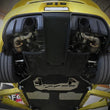 Load image into Gallery viewer, aFe MACHForce XP 2.25in-2.5in 304SS Exhaust Cat-Back 20-22 Porsche Cayman GT4 (718) - Carbon Tips - Side View