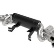 Load image into Gallery viewer, aFe MACHForce XP 2.25in-2.5in 304SS Exhaust Cat-Back 20-22 Porsche Cayman GT4 (718) - Carbon Tips - Installation View