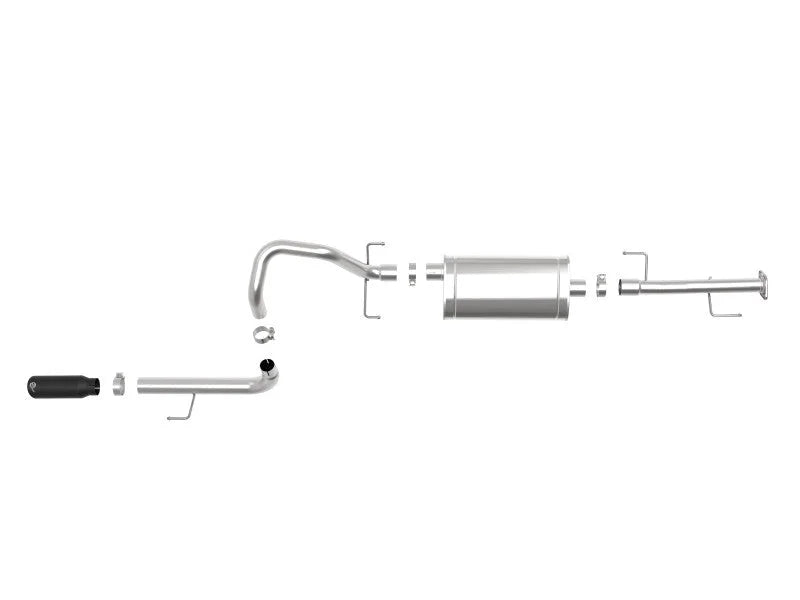 aFe MACHForce XP 2.5in 304-SS Exhaust Cat-Back w/ Black Tip 10-19 Toyota 4Runner V6-4.0L - Additional View 5