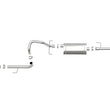 Load image into Gallery viewer, aFe MACHForce XP 2.5in 304-SS Exhaust Cat-Back w/ Polished Tip 10-20 Toyota 4Runner V6-4.0L - Installation View