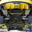 Load image into Gallery viewer, aFe MACHForce XP 2.5in 409 Stainless Axle Back Exhaust w/ Black Tips 15-17 Ford Mustang I4-2.3L (t) - Back View