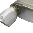 Load image into Gallery viewer, aFe MACHForce XP 2.5in 409 Stainless Axle Back Exhaust w/Stainless Tips 15-17 Ford Mustang I4-2.3L - Side View