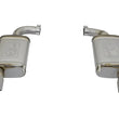 Load image into Gallery viewer, aFe MACHForce XP 2.5in 409 Stainless Axle Back Exhaust w/Stainless Tips 15-17 Ford Mustang I4-2.3L - Additional View 6