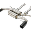 Load image into Gallery viewer, aFe MACHForce XP 2.5in Axle Back Stainless Exhaust w/ Black Tips 07-13 BMW 335i 3.0L L6 (E90/92) N55 - Main Product View