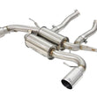 Load image into Gallery viewer, aFe MACHForce XP 2.5in Axle Back Stainless Exhaust w/ Polished Tips 07-13 BMW 335i 3.0L L6 (E90/92) - Main Product View