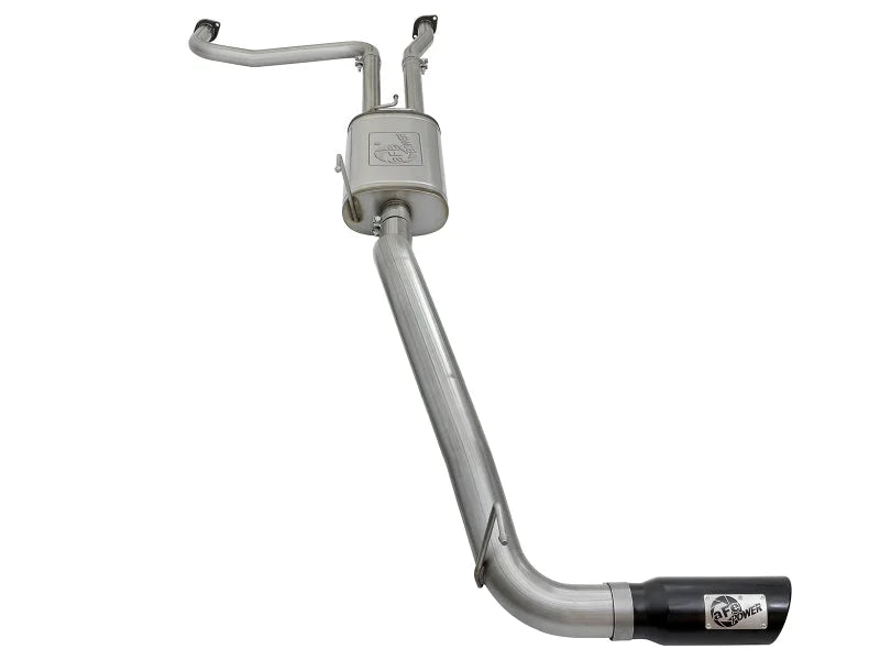 aFe MACHForce XP 2.5in Cat-Back Exhaust System w/ Black Tip Nissan Frontier 17-19 V8-5.6L - Additional View 6
