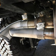 Load image into Gallery viewer, aFe MACHForce XP 304 Stainless Steel Exhaust Tip Upgrade 21-23 Jeep Wrangler JL Rubicon - Side View
