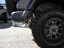 Load image into Gallery viewer, aFe MACHForce XP 304 Stainless Steel Exhaust Tip Upgrade 21-23 Jeep Wrangler JL Rubicon - Installation View