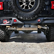 Load image into Gallery viewer, aFe MACHForce XP 304 Stainless Steel Exhaust Tip Upgrade 21-23 Jeep Wrangler JL Rubicon - Additional View 5