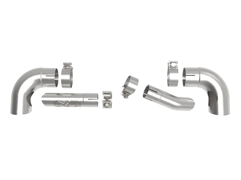 aFe MACHForce XP 304 Stainless Steel Exhaust Tip Upgrade 21-23 Jeep Wrangler JL Rubicon - Additional View 7
