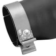 Load image into Gallery viewer, aFe MACHForce-XP 3.5in 409 Stainless Steel Exhaust Tip 3.5in x 4.5in Out x 12in L Clamp-On - Side View